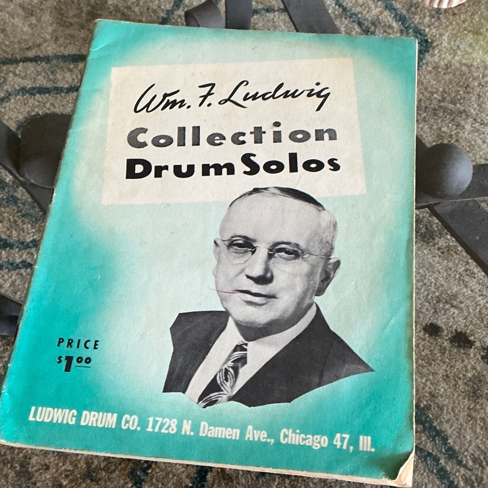 Wm. F. Ludwig Collection Drum Solos Book-Vintage